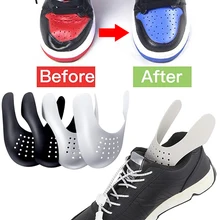 Anti vinco sneaker shields para unisex esporte tênis de corrida toe boné suporte protetor sapato expansor maca shaper dropshipping