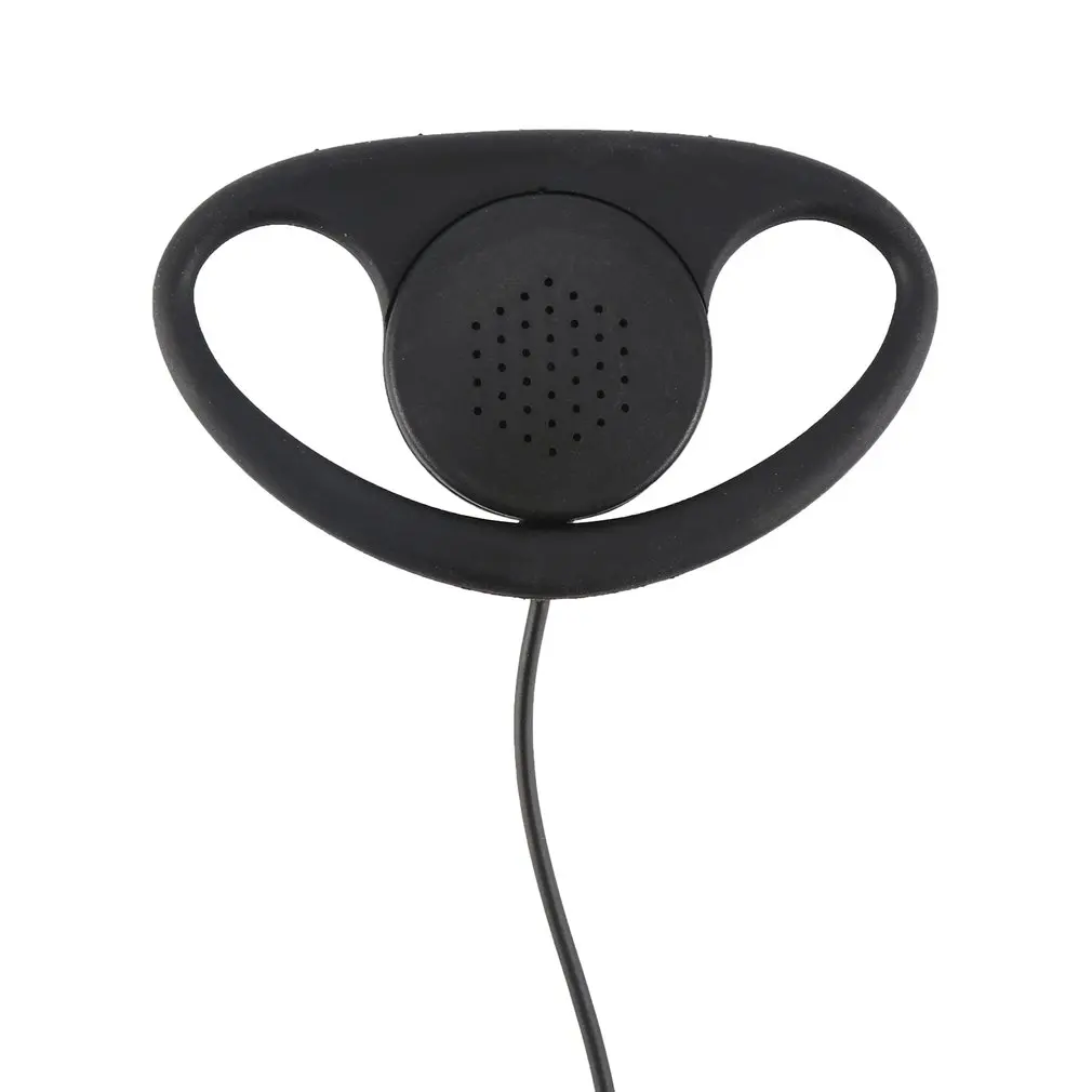 D-образные наушники PTT наушник гарнитура микрофон для Motorola XiR P8668 P8268 APX 7000 XPR 6500 радио безопасности дверной монитор черный