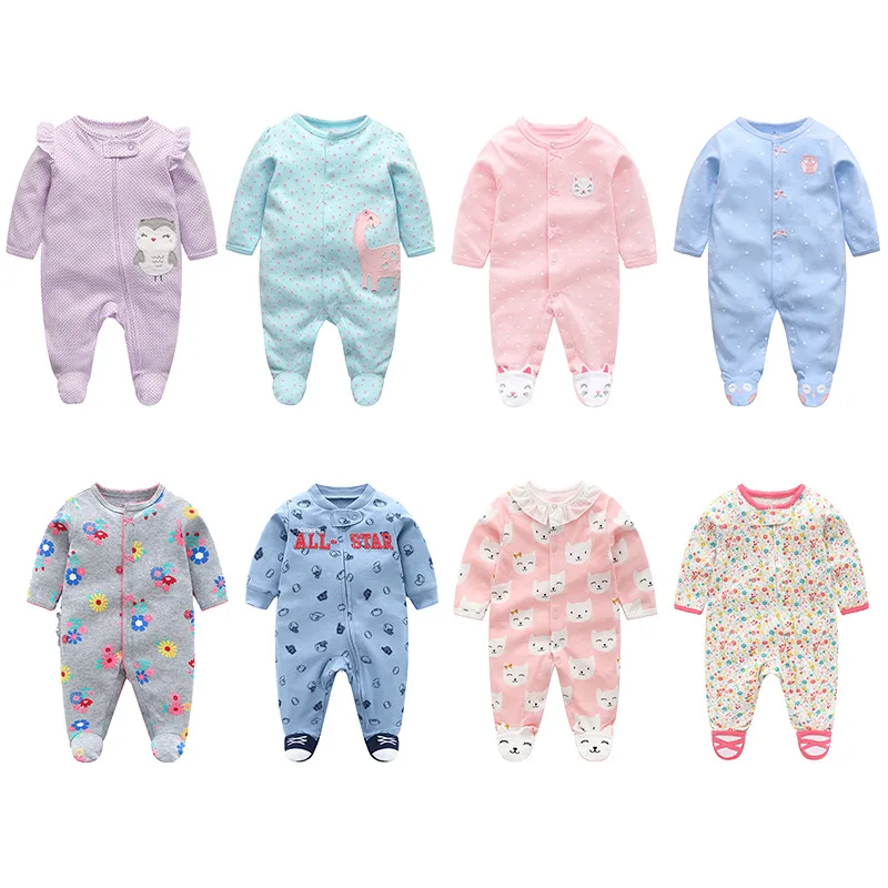 

Baby cotton romper newborn spring clothes baby boy jumpsuit bebe pajamas infant boy clothing newborn baby girl onsies carters