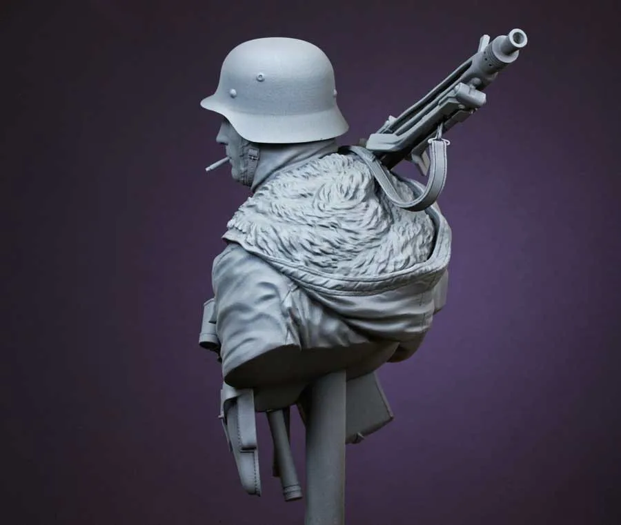 1/10 каучуковая фигурка модель комплект Unassambled Неокрашенный BUST00449