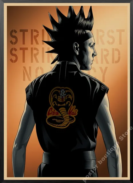 hawk cobra kai - Cobra Kai - Posters and Art Prints