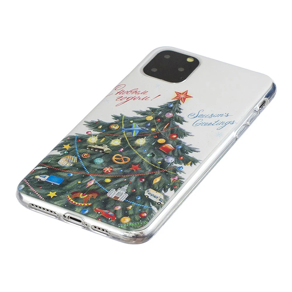 KISSCASE Christmas Phone Case For iPhone 11 Pro Max XR 7 8 6 6S Plus 2020 New Year Cases X XS MAX Silicone Back Cover |