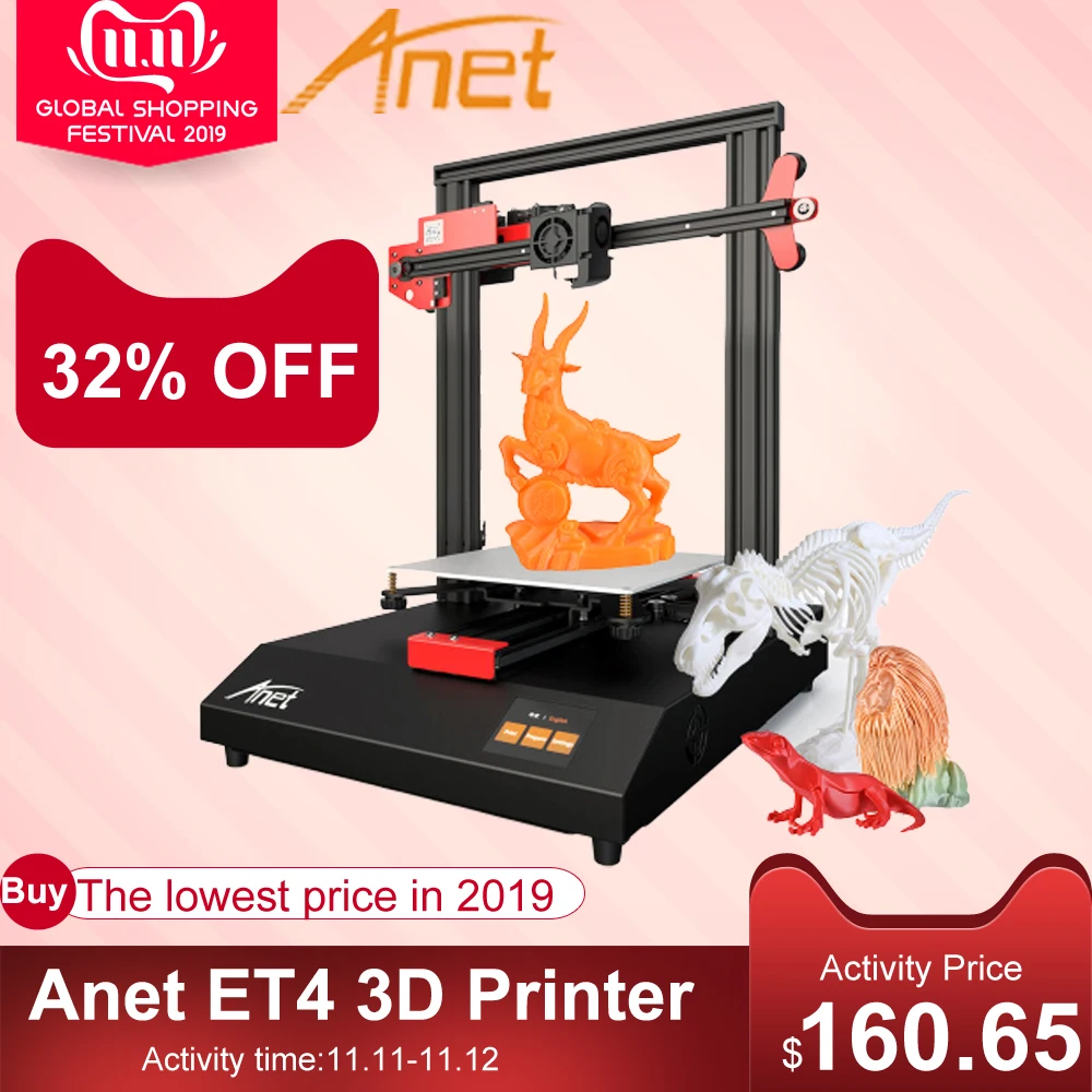 Impresora 3D Anet ET4