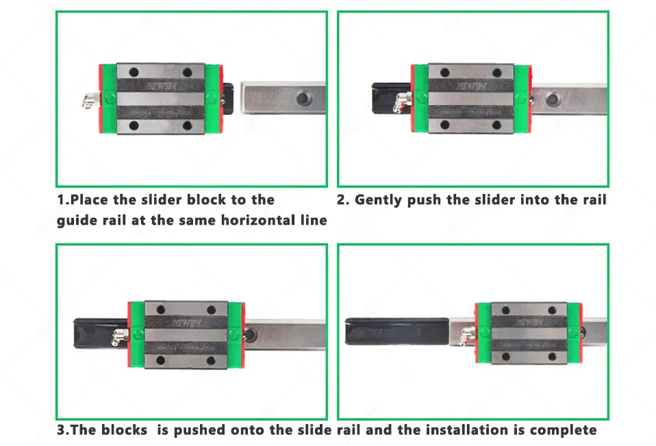 Free Shipping 2pcslot HGH15CA HGH20CA HGH25CA HGH30CA 100% Original HIWIN Slider blocks (2)