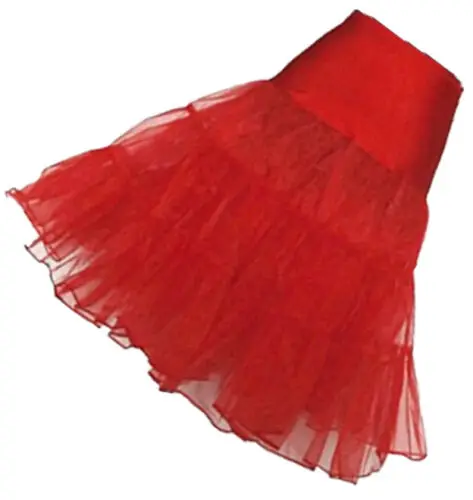 Retro Underskirt 26" 50 Tutu Skirt Rockabilly Wedding Petticoat Fancy Net Dress 