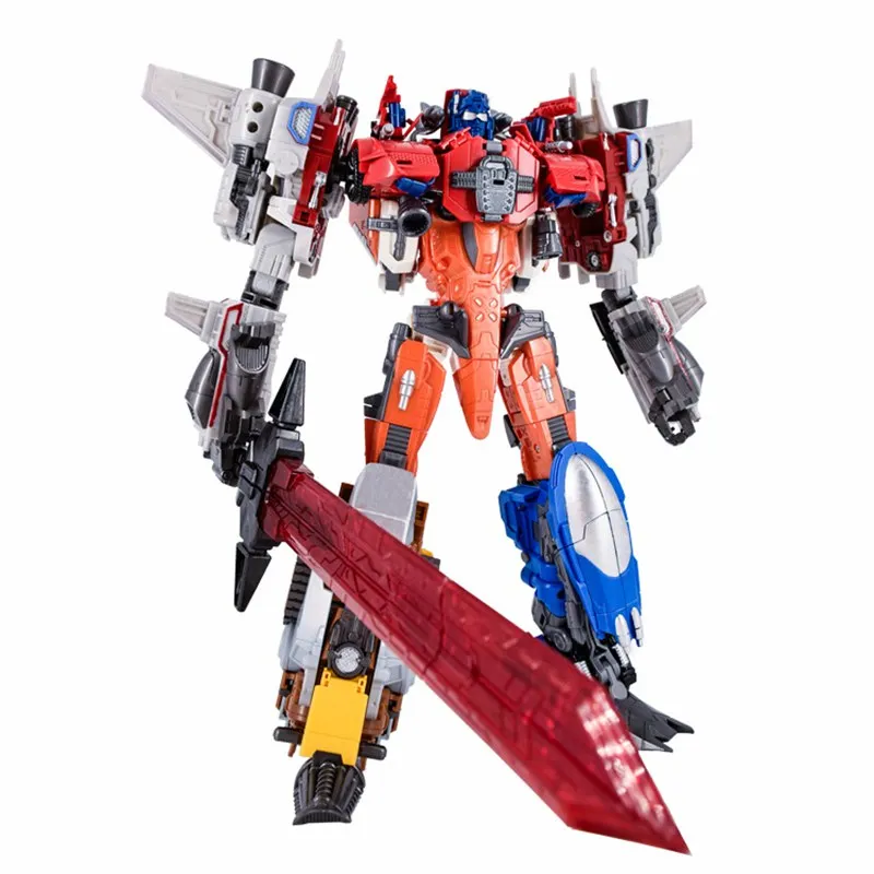 

WEIJIANG Transformation Robot Toys Kid 5 IN 1 Warrior Calculation King Deformation Robot Force Boys Model Toys Gifts