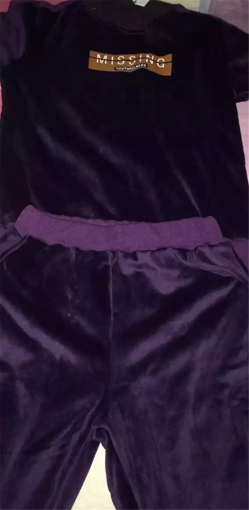 Осенне-зимний бархатный плотный кашемир теплый спортивный костюм женский повседневный комплект из 3 предметов спортивная одежда с круглым воротом с капюшоном жилет пальто и брюки