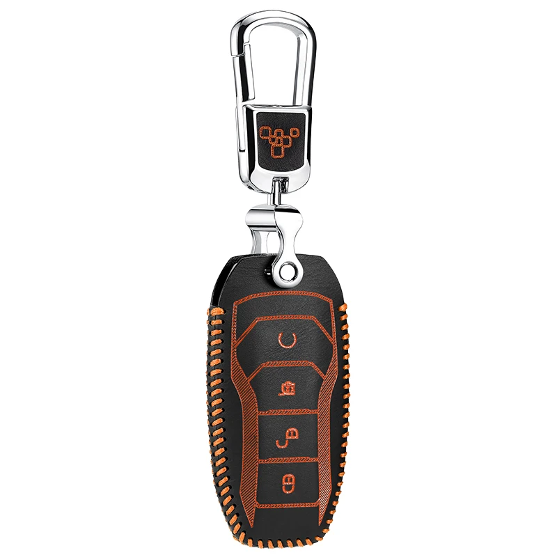 Luckeasy для byd tang DM ключи сумка/чехол кошелек держатель ключ крышка key2y - Название цвета: yellow 1