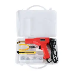 Pistolet de soudage en plastique avec agrafeuse à chaud 110v, Kit de soudage pour réparation de pare chocs de voiture, outils électriques manuels à domicile, Standard US/UK/EU/AU 