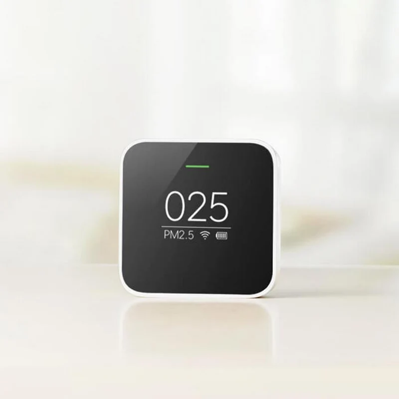 Оригинальный умный мини детектор воздуха Xiaomi PM2.5 Портативный OLED экран Wi Fi 2 4 ГГц
