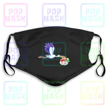 

Stork Baby Mario Luigi Yoshis Island Funcrew Washable Reusable Mask with 2Pcs PM2.5 Filters 5 Layers