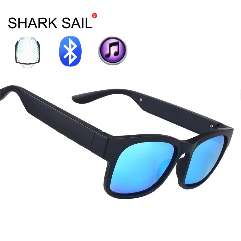 Очки ночного видения костная проводимость Bluetooth умные спортивные наушники