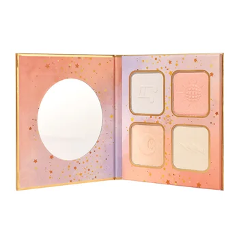 

1pc Premium Exquisite Pretty Pressed Finishing Powder Highlight Pressed Powder, for Women Girls