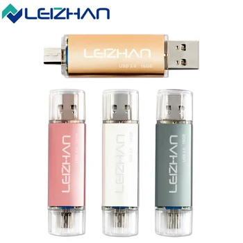 

High Speed USB 3.0 Flash Drive OTG Micro Pen Drive 128GB 64GB 32GB 16GB 8GB Memory Stick For Computer Tablet Smart Phone