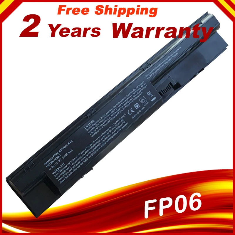 Аккумулятор FP06 FP06XL FP09 4400 мА · ч для HP HSTNN-UB4J HSTNN-W92C HSTNN-W93C HSTNN-W94C HSTNN-W95C 707617-421 708457-001