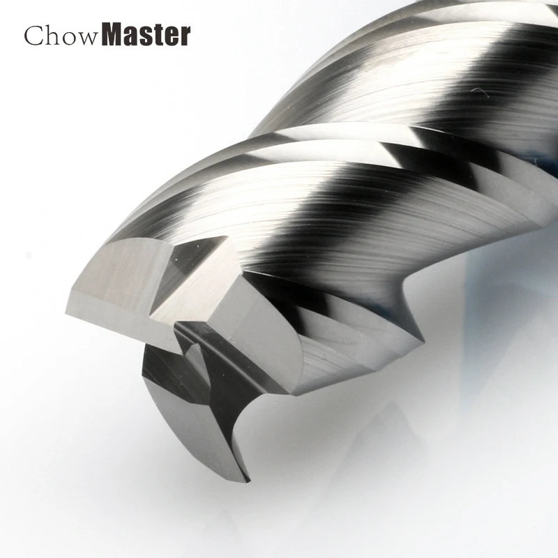 3 Flute Carbide Milling Cutter Tungsten End Mill CNC Tool 1 to 20mm HRC55 for Aluminum Fiberglass Acrylic Wood Copper Plastic milling cutter