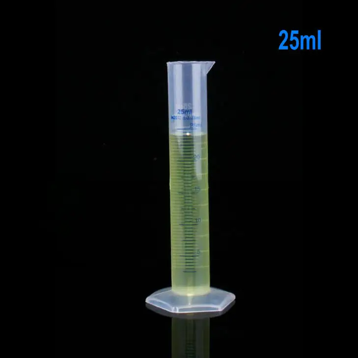 Пластиковый измерительный цилиндр 4 шт./лот 25 мл|plastic measuring cylinder|measuring cylindergraduated