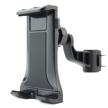 

Back Seat Phone Anti Scratch Clip Universal 360 Degrees Rotatable Interior Clamping Headrest Bracket ABS Car Tablet Holder Stand