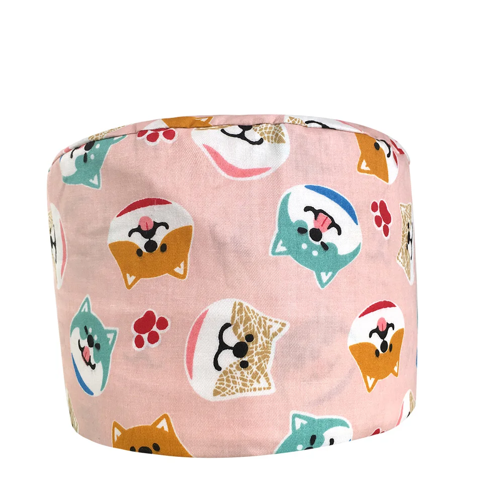 VIAOLI men women medical scrubs pharmacy Work Cap surgery nurse Hat Oral cavity Dental Clinic Pet Veterinary Surgical Cap088
