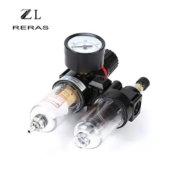 

AFC2000 Air Compressor oil Water Separator Regulator Trap Filter Airbrush Duplex Pneumatic Component Accessories Air filtration