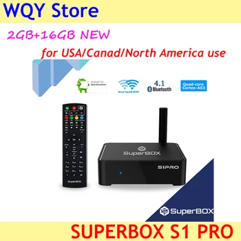 

2020 new version superbox s1pro 2G+16GB 6k HD for USA america box Mexica box canada box