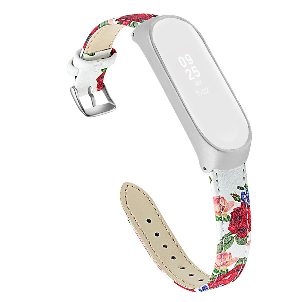 D Ouhaobin кожаный ремешок для Xiaomi Mi Band 3 Смарт-браслет ремешок+ чехол Аксессуары для Xiaomi Mi Band 3 браслет 715#2 - Цвет: D