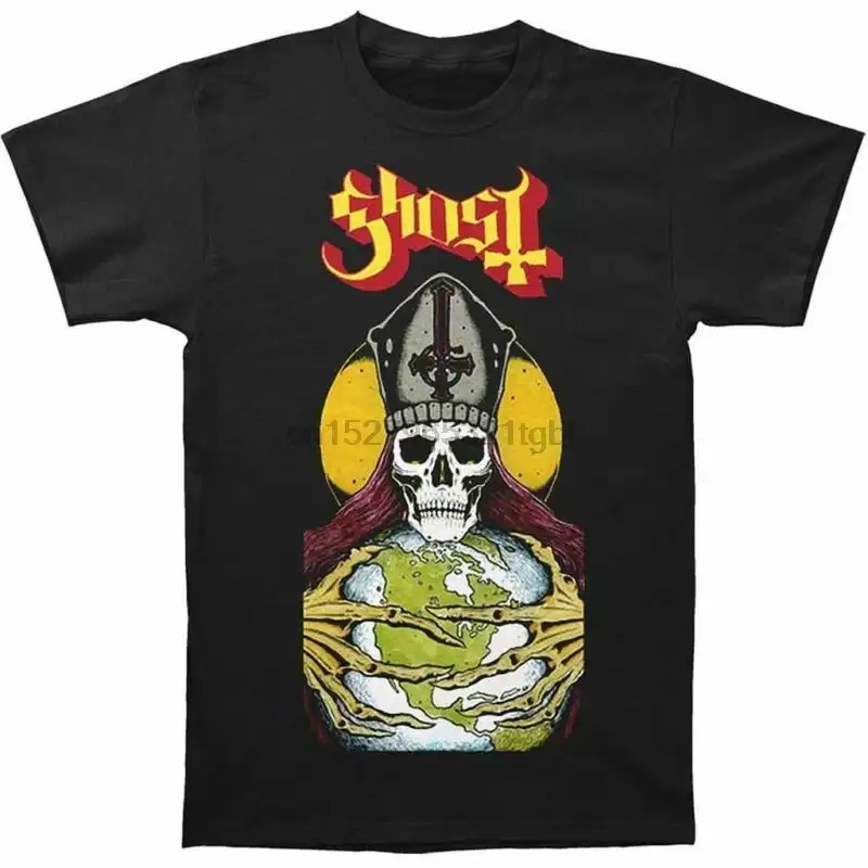 Новая черная рубашка с принтом Ghost Band Blood Ceremony Jumbo (SML 2XL) badhabitmerch| |