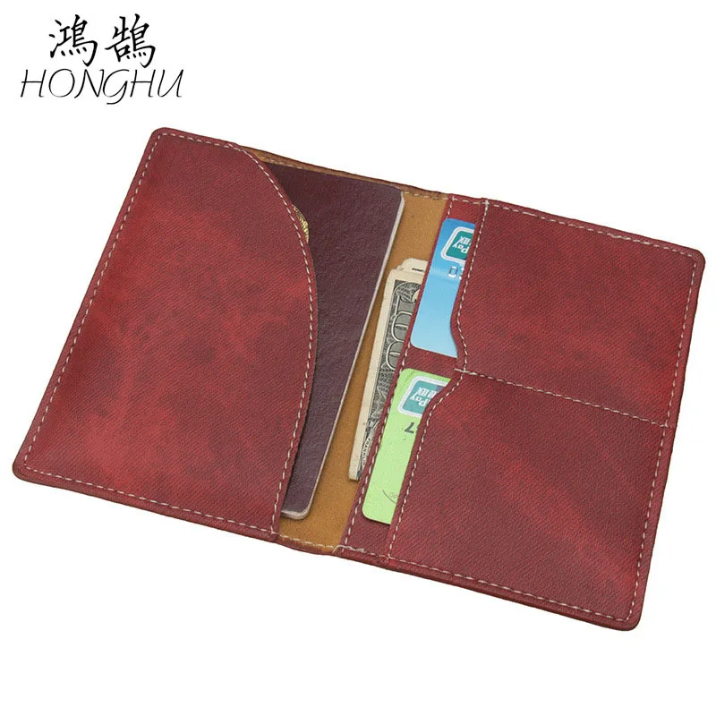 

New Style Cowboy Pattern Pu Passport Bag Travel Document Bag Multi-functional Ticket Holder Passport Protective Case Bag Customi