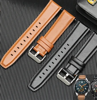

Smart Watch Strap for Huawei / Huawei Watch 2 Pro Fashion Business Intelligence Strap Leather Silicone Strap 22mm