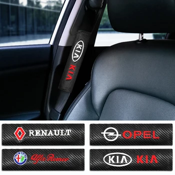 

2PCS Car Seatbelt Shoulder Pad Driving Seat Belt Vehicle Pad Cover For BMW Audi Jeep Toyota Honda KIA Opel Subaru Suzuki Dodge