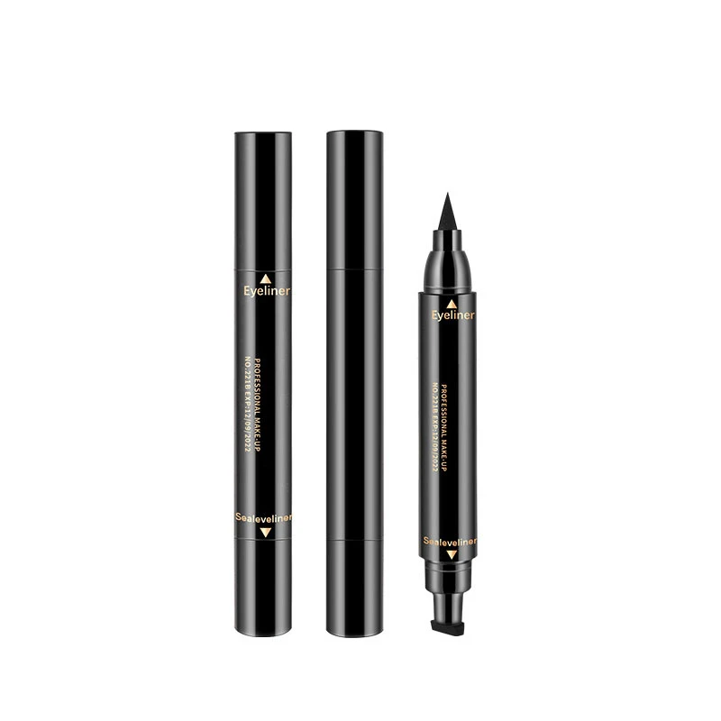 2 pcs 221A Eyeliner Новинка, 2 шт., подводка для глаз, двухсторонний карандаш для глаз, Водостойкая Подводка для глаз, Стойкая подводка для глаз, инструменты для макияжа, подводка для глаз - Цвет: 2 pcs 221A Eyeliner
