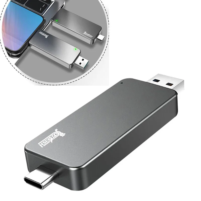 STmagic GO 512 Гб внешний твердотельный накопитель Мини Портативный M.2 SSD USB3.1 и type c для