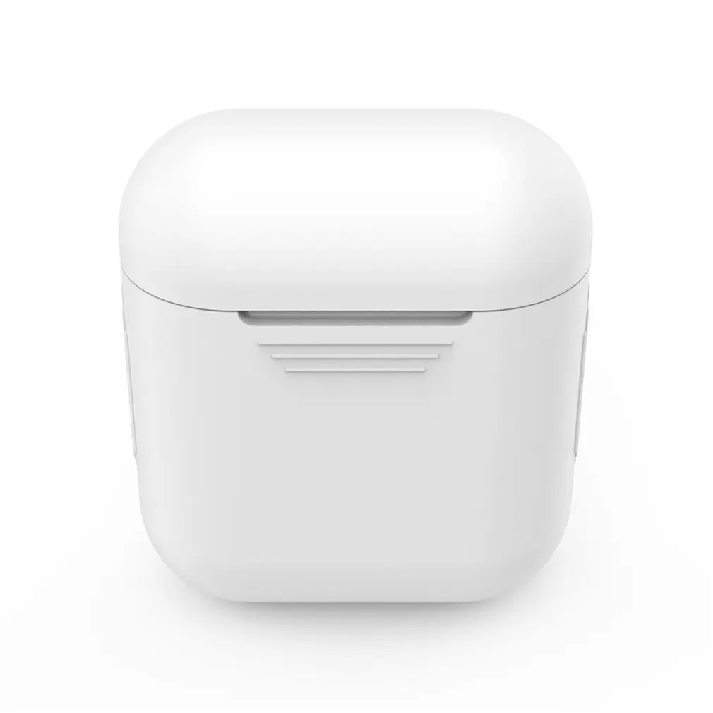Мягкий силиконовый чехол для наушников Apple Airpods беспроводных Bluetooth Air Pods