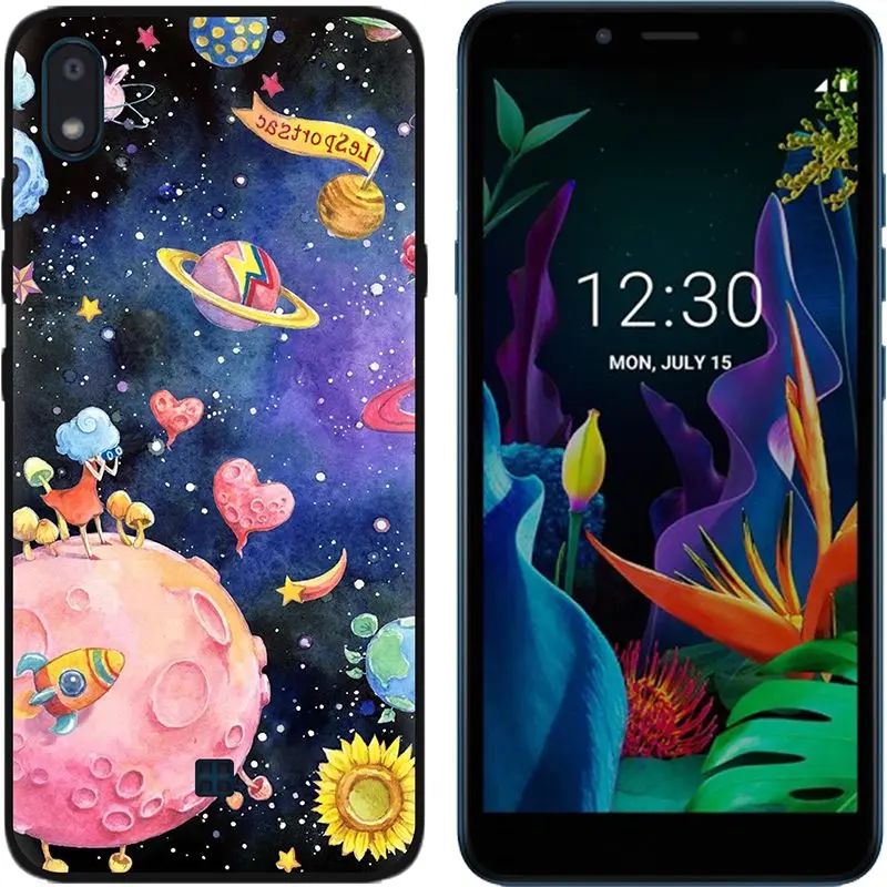 Picture 10 Грязеотталкивающий противоударный чехол для телефона LG K20 модный силиконовый мягкий чехол водонепроницаемый держатель для телефона - Цвет: Picture 10