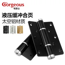 Стиль многофункциональный гидравлический амортизатор шарнир несущая 60 кг без ржавчины алюминия черный и белый с рисунком шарнира