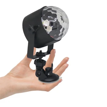 

6 Colors USB DC5V 6W LED Magics Ball Stage Light Sound Activated Remote Control Projector Lamp for Car Room Club DJ Disco
