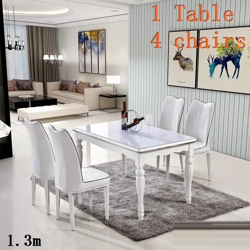 Escrivaninha Dinning Tavolo Da Pranzo набор Esstisch A Langer Meja Makan Tafel Wood Bureau Mesa De Jantar стол обеденный стол - Цвет: Version A