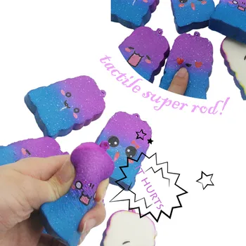 

Flexible Galaxy Compress Toy For Children Toast Slow Rising Cartoon Cream Scented Stress Relief Toys Funny Gift #1128