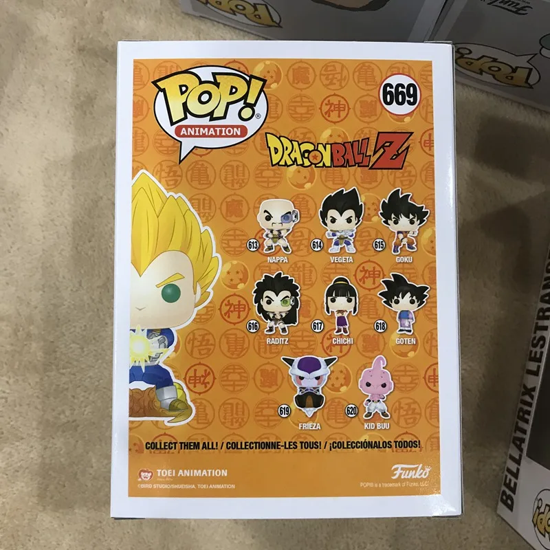 2019 NYCC эксклюзивная официальная фигурка Funko pop Dragon Ball Z Vegeta (финальная вспышка)