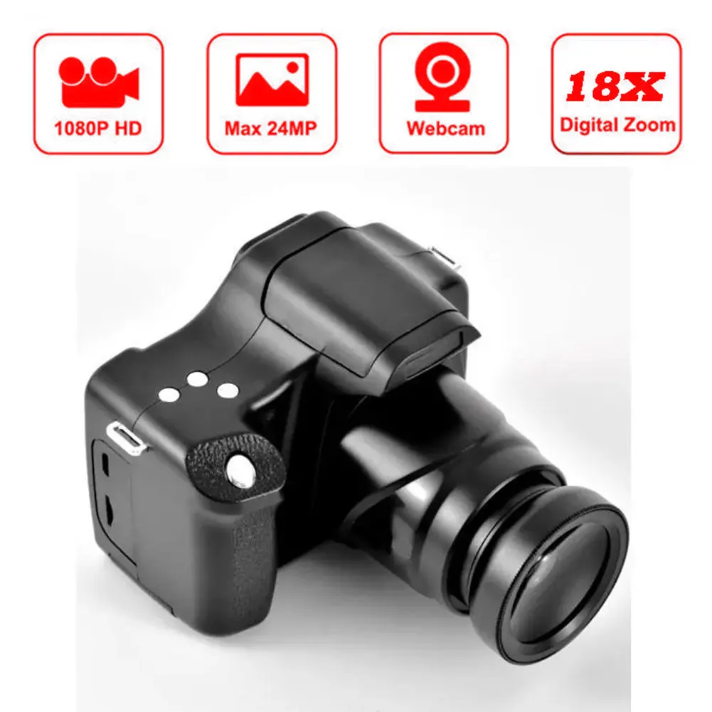 4K professional 30 MP HD camera video log night vision touch screen 18x digital zoom with microphone lens | Электроника