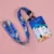 Disney mickey mouse coin bag Cartoon meal card bus card holder акриловый пластик campus card storage card holder