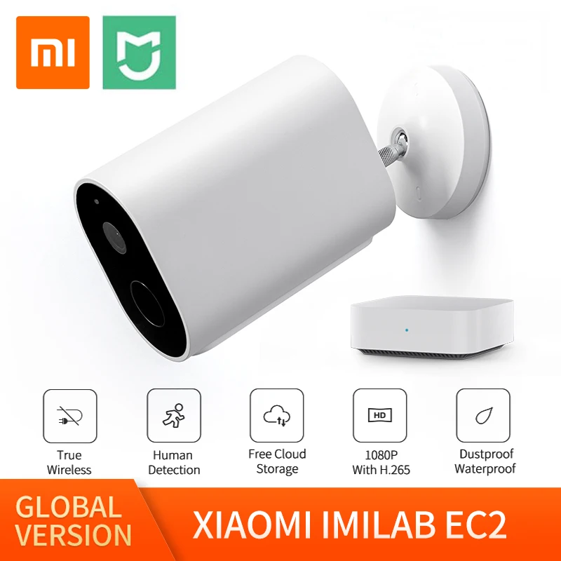 Глобальная версия Xiaomi камера IMILAB EC2 смарт шлюз 1080P наружная беспроводная ночного