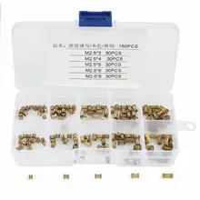 

M2-M10 Brass insert nut Injection Molding Brass Knurled Thread Inserts Nuts
