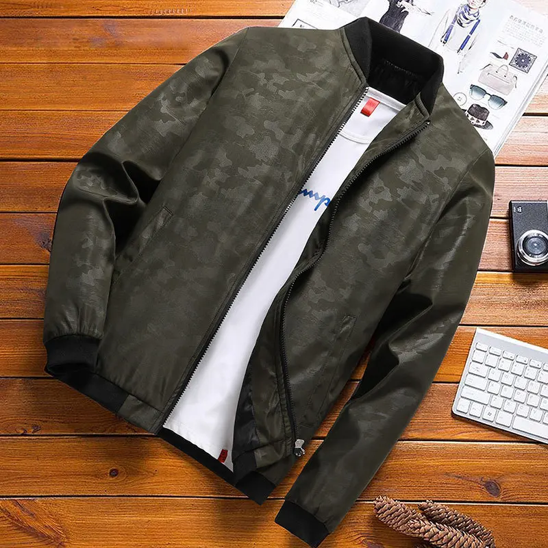 

Jacket Men's New Style Korean-style Popular Casual Trend Trend Baseball Uniform Autumn Men'S Wear Slim Fit Coat Jkp28
