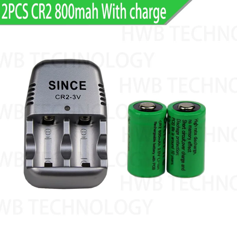 2 шт 15270 CR2 800mah аккумуляторная батарея + 3V CR2 зарядное устройство, цифровая камера, сделан специальный аккумулятор