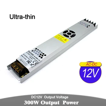 

Ultrathin Power Supply 12V 24V 100W 120W 150W 200W 250W 300W 350W 400W Light Transformers AC to DC24V DC12v SMPS For Led Lamp