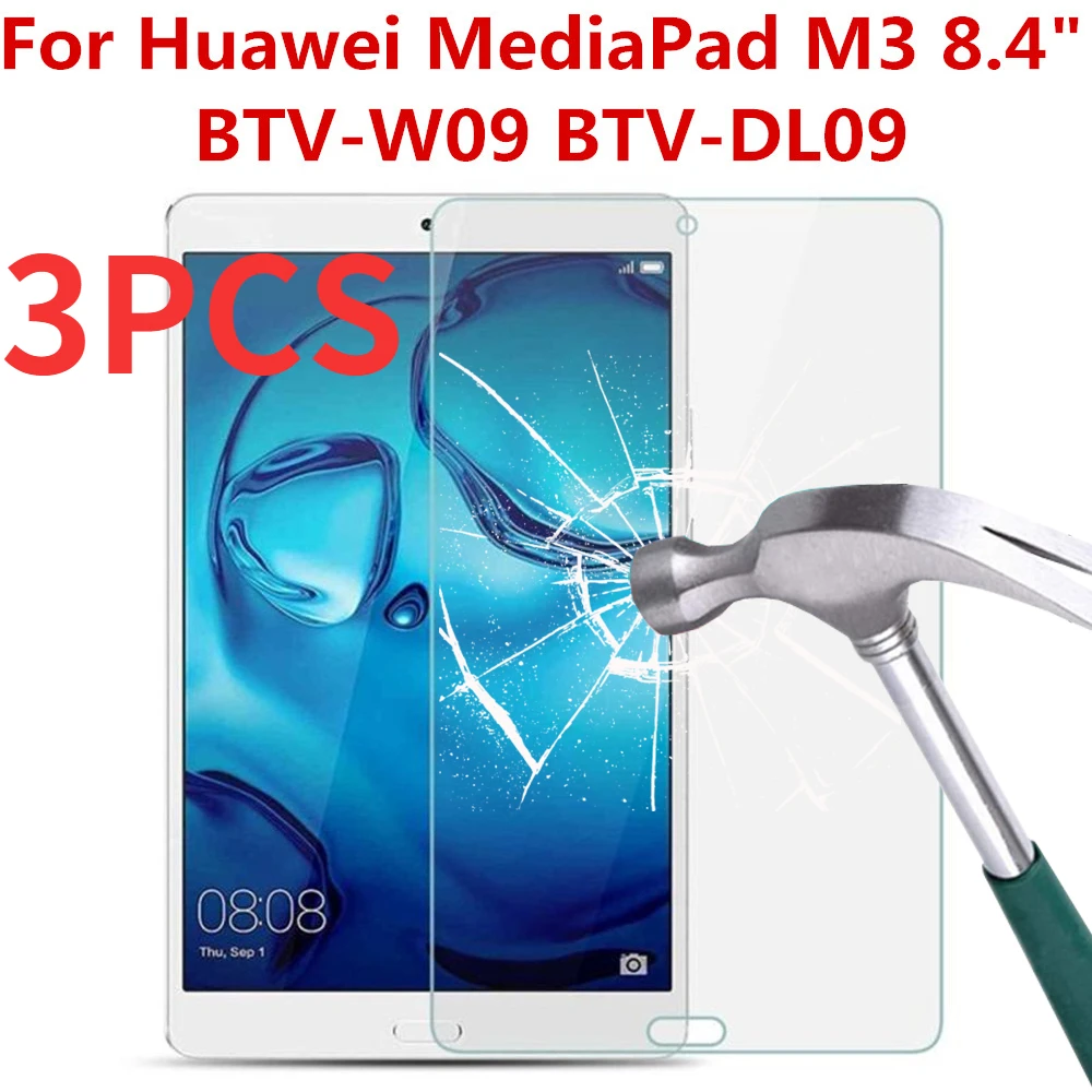 Защитное стекло для планшета Huawei MediaPad M3 8 4 дюйма 3 шт. | Компьютеры и офис