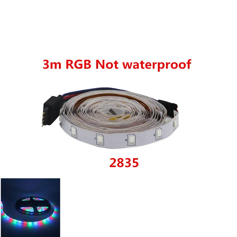 5M RGB 2835SMD Водонепроницаемый Светодиодные ленты 12v неоновый светильник
