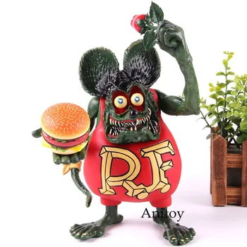 

Hot Toy Ratfink Figures Rat Fink Rose and Hamburger Ver. Rat Fink Figures PVC Action Figure Collectible Model Toys