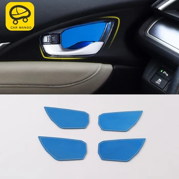 

CarManGo For Honda Civic 10th 2016-2020 Auto Car-styling inner door bowl cover trim cover trim interior accessories Sticker